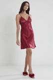 Pierre Cardin 624 Burgundy Nightgown with Soft Comfort