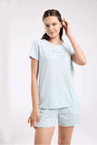 Pierre Cardin Mint Women's Pajama & Short Set