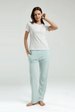 Pierre Cardin 8989-S Women's Pajama Set in White