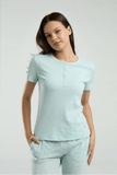 Pierre Cardin 8989-S Women's Pajama Set in Mint
