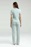 Pierre Cardin 8989-S Women's Pajama Set in Mint