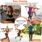 Pilates Bar Kit with 4 Resistance Bands