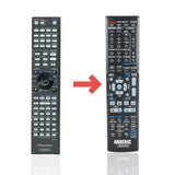Anderic Substitute for Pioneer AXD7595 A/V Receiver Remote Control 8300759500020IL [AXD7534]