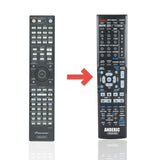 Anderic Substitute for Pioneer AXD7666 A/V Receiver Remote Control [AXD7534]