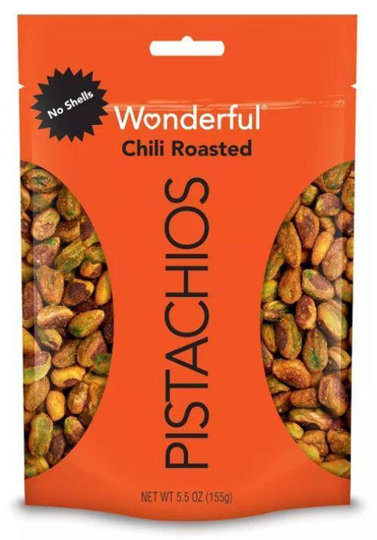 PISTACHIOS NO SHELLS CHILI ROASTED