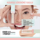 Show by Pastel Cover+Perfect Concealer SPF30 - High Coverage, Moisturizing, Long Lasting - Blemish & Dark Circle Concealer - 301 Fair
