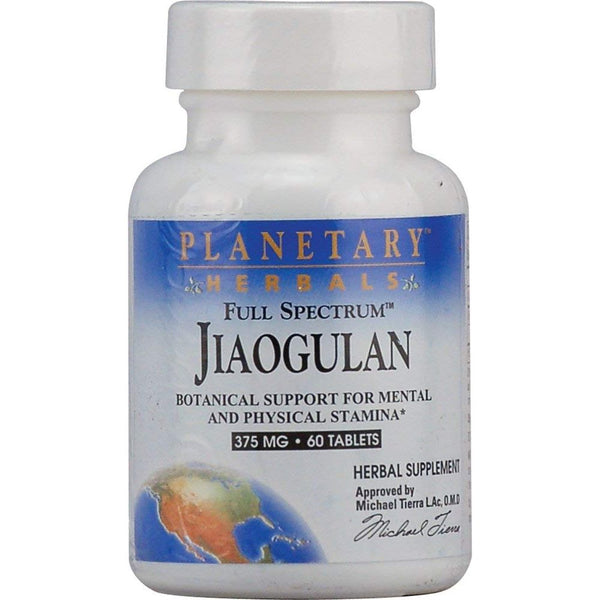 Planetary Herbals - Full Spectrum Jiaogulan 375 mg. - 60 Tablets