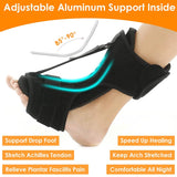 Plantar Fasciitis Night Splint Adjustable Foot Orthotic Brace