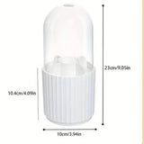 Plastic Makeup Brush Storage Box