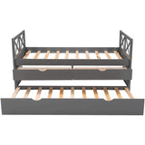 Platform Storage Bed with Trundle