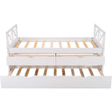 Platform Storage Bed with Trundle