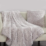 Plush Throw Blanket and Pillow Set