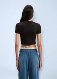 Palm Angels Women Logo Motif T-Shirt