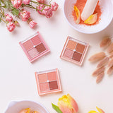 rom&nd Better Than Eyes Eyeshadow Palette M02 Dry Buckwheat - Long-Lasting Eyeshadow Palette for Everyday Natural Look