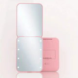 Pocket Mirror, 1X/3X Magnification LED Compact Travel Makeup Mirror