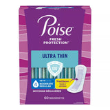 Poise Ultra Thin Pads, 4 Drops Moderate Absorbency, Regular Length