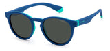 Polaroid Kids PLD 8048/S Grey Sunglasses (Ages 7-10)