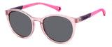 Polaroid Kids PLD 8059/S Grey Sunglasses for Ages 4-6