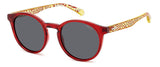 Polaroid Kids PLD 8061/S Grey Sunglasses for Ages 7-10
