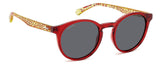 Polaroid Kids PLD 8061/S Grey Sunglasses for Ages 7-10