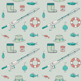 Fishing Poles Polo Romper