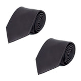 Poly Solid Satin Tie