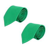 Poly Solid Satin Tie
