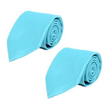 Poly Solid Satin Tie