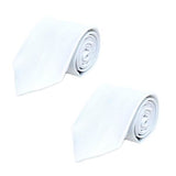 Poly Solid Satin Tie