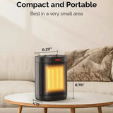 Portable 1500W/900W PTC Ceramic Space Heater