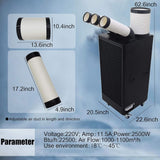 Portable 220V 2.5KW Outdoor 22K BTU Industrial Spot Cooling Air Conditioner (SAK42058)