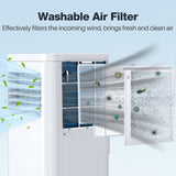 Portable Air Conditioner with Dehumidifier & Fan Modes A5407