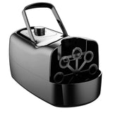 Portable Bubble Blowing Machine  with 2 Speeds Handle 3000-4000 Bubbles Per Minute Plug-In Battery Powered