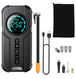 Portable Car Compressor Wireless Electric Air Pump 150 PSI with LED Light