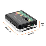 Portable Cassette Audio Music Player Tape-To-MP3 Converter Cassette Recorder