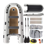Portable Inflatable Dinghy Boat Kit With Accessories (SAK93784)