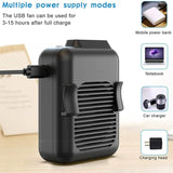 Portable Mini Neck Waist Fan