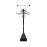 Portable Outdoor All-Weather Height Adjustable Basketball Hoop With 44-Inch Backboard And Wheels, 10FT (SAK58741)