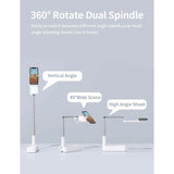 Portable Phone Holder with LED Dimmable Light