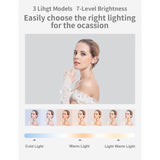Portable Phone Holder with LED Dimmable Light