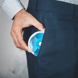 Portable Push Button Rotating Round Case Once A Day Daily Medicine Organizer