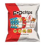 Potato Chips, Bbq/sea Salt Flavor, 0.8 Oz Bag, 6/pack