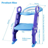 Potty Training Toilet Seat with Steps