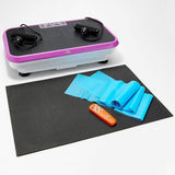 PowerFit Elite Vibration Platform with Exercise Bands and Mat (Refurbished)