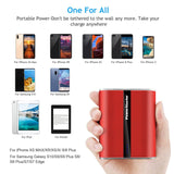 Powermaster 12000mAh Portable Charger with Dual USB Ports 3.1A Output