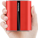 Powermaster 12000mAh Portable Charger with Dual USB Ports 3.1A Output