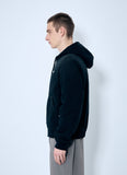 Prada Men Denim Hooded Jacket