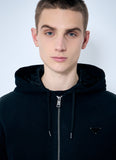 Prada Men Denim Hooded Jacket