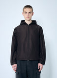 Prada Men Silk Hooded Jacket
