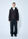 Prada Men Silk Hooded Jacket